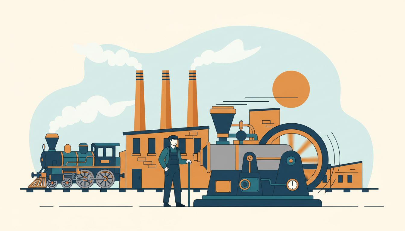 Industrielle Revolution in Deutschland: Fabrikarbeit & Arbeiterbewegung